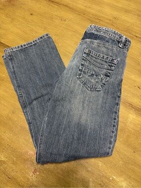 Red Camel Vintage Women's Medium Blue Straight-Leg Jeans | 10
